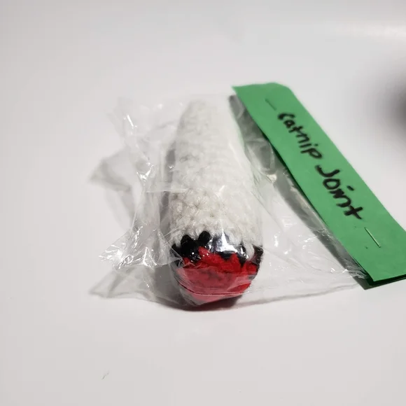 Organic Crochet Catnip toy - Picture 2 of 2